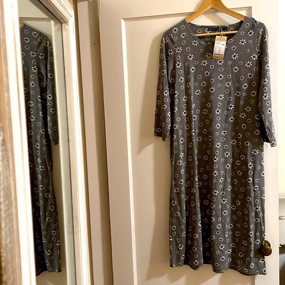 GUDRUN SJODEN OOLONG FLORAL DRESS